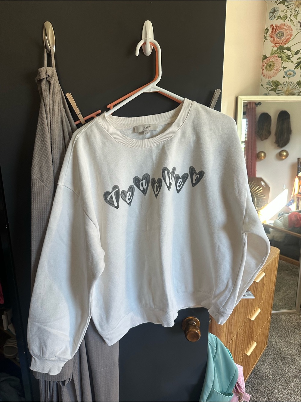 Loft Teacher Sweatshirt XL
